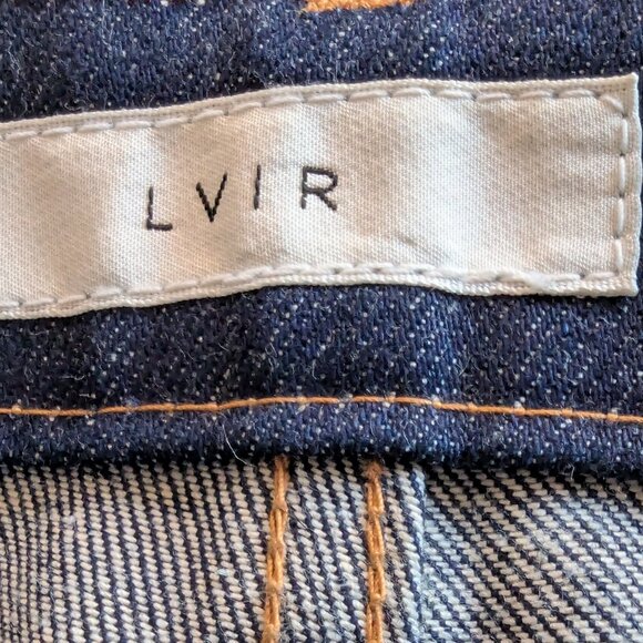 LVIR Dark Denim Flare Jeans - Picture 6 of 8